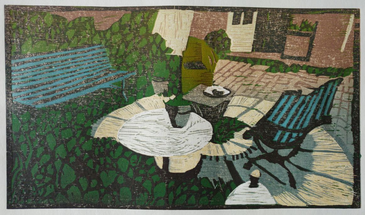 Tuin M.R. I 2018 I houtsnede