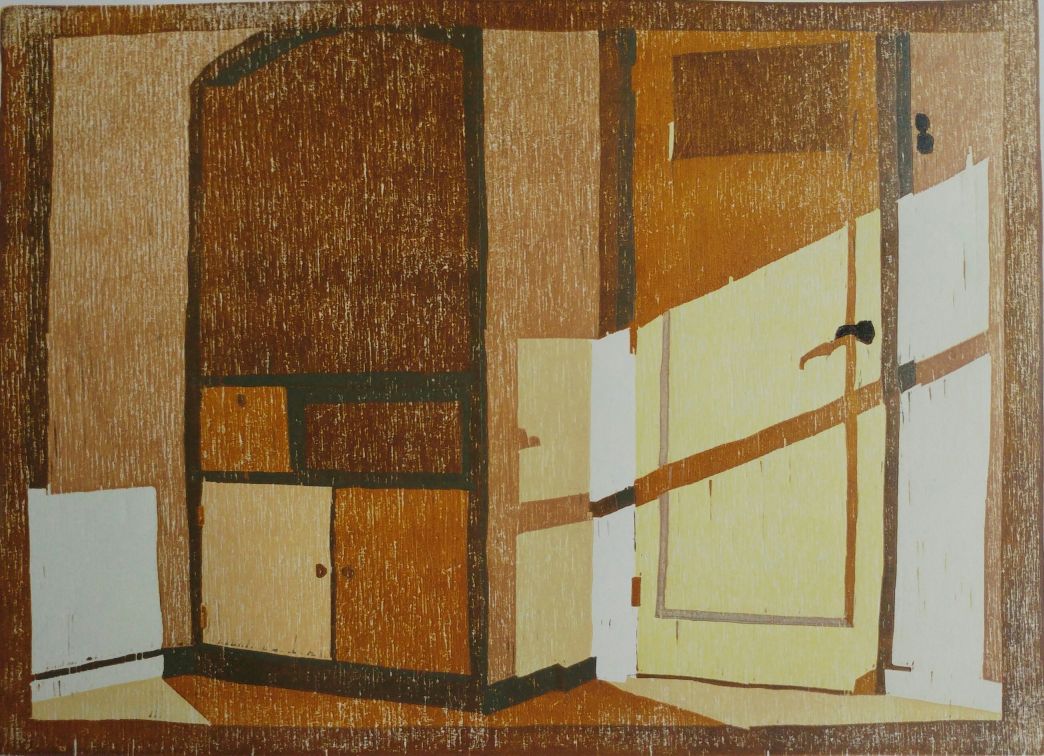 Lege kamer I 2018 I houtsnede