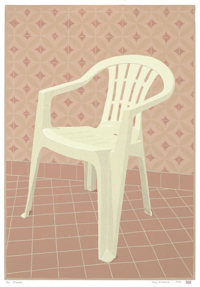 Monobloc I 2024 I houtsnede I 69,1 x 47,9 cm I oplage: 20